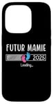 Coque pour iPhone 14 Pro Annonce Grossesse Mamie 2025 Cadeau Futur Mamie 2025 Annonce