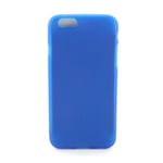 COQUE SILICONE SOUPLE APPLE IPHONE 6 6S BLEU