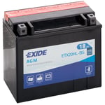 Exide AGM ETX20HL-BS / YTX20HL-BS