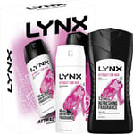 Lynx Attract for Her Duo Gift Set: Iconic Bodywash & Bodyspray in Vibrant Scent