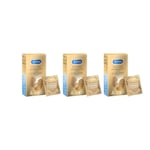 [Ref:3059948002918-3] DUREX Lot de 3 Préservatifs Nude XL - Préservatifs Extra