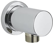 GROHE Rainshower Shower Outlet Elbow for Hand Showers, Incl Round Escutcheon, Chrome 27057000