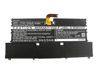 Coreparts - Batteri Til Bærbar Pc - Litiumpolymer - 4750 Mah - 36.6 Wh - Svart - For Hp Spectre Laptop 13-V000na