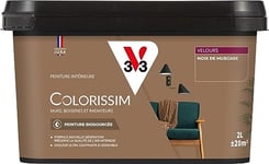 V33 Peinture multi-supports Colorissim Noix de muscade Velours 2L