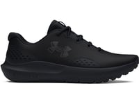 Under Armour UA W Charged Surge 4 Chaussures de sport pour femmes, baskets légères et respirantes, noir/noir/noir