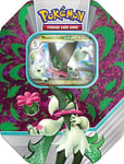 Pokémon Boîte de Collection compagnons d'aventure de Paldea du GCC Meowscarada-ex (Une Carte holographique et Quatre enveloppes d'expansion), édition en Italien