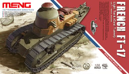 Meng TS-008 French Light Tank Ft-17 Tank Scale 1/35 Hobby Plastic Kit NEW