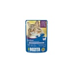 Bozita Katt Indoor & Sterilized Kalkon bitar i gele 85 g