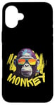 iPhone 16 Plus Angry Monkey King Gorilla Face Funny Graphic Men Women Kids Case