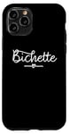 Coque pour iPhone 11 Pro Bichette surnom cadeau fille femme couple Saint-Valentin