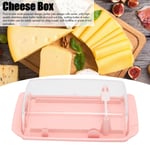 Plastic Butter Container Non‑Toxic Cheese Box Rectangular With Lid For Kitchen