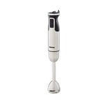 800W Hand Blender Handheld Immersion Stick Blender 12 Speed & Turbo, Silver