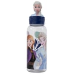 STOR Vattenflaska m/3D-figur 560 ml - Frozen (088808723-74854)