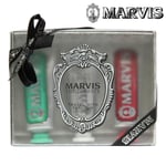Marvis Travel Luxury Toothpaste Set - Classic,Whitening+Cinnamon Mint all 25ml