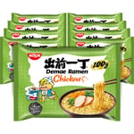 Nissin Demae Ramen Nudlar Kyckling 10x100g