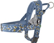 Hurtta Razzle-Dazzle H-Harness 80-100 Cm, Bilberry