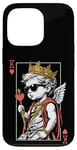 Coque pour iPhone 13 Pro Cupid Valentine King Of Hearts Card Poker Player