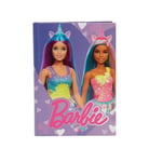 Giochi Preziosi Barbie - Agenda Scolaire Barbie 2024/2025, Couverture 2 poupées Barbie Licorne, Agenda Rigide 10 Mois non daté, intérieur à Carreaux avec signet, Agenda élémentaire et Moyen 24/25