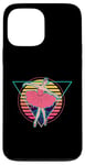 Coque pour iPhone 13 Pro Max Ballerine rétro futuriste Synthwave Vaporwave Ballet Pop