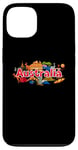 iPhone 13 Australia Down Under Culture Australian Flag Map Gift Case