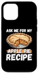 Coque pour iPhone 12/12 Pro Nourriture pour tarte aux pommes