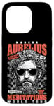 iPhone 15 Pro Funny Stoic Philosophy Marcus Aurelius Meditations Tour Case