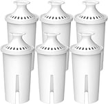 Waterdrop TÜV SÜD, NSF Certified Filter Cartridge, Replacement for Brita® Classic OB03, Mavea® 107007, 35557, PearlCo®, Aqua Optima® RUF916 Water Jug (6)