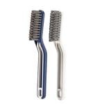 Ahlsen - 2 en 1 Brosses Multifonctionnelles,2Pcs Brosse à Joints d'angle de Salle de Bain,Brosse de Nettoyage avec Clip, pour Nettoyage en Carrelage