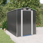 Vidaxl - Abri de jardin Anthracite 192x274x223 cm Acier galvanisé