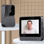 Doorbell Camera 4.3 Inch 5MP Video Intercom System ABS For Home