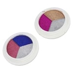 Solid Mirror Powder Super Bright Eye Shadow Disc DIY Eyeshadow Sticks Mirror SDS