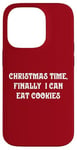 iPhone 14 Pro Christmas Time, Finally I Can Eat Cookies Case