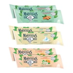 Le Petit Marseillais 2 éco-recharges Crème Lavante Mains Lait d’Amande douce (250 ml) + 2 éco-recharges Crème Lavante Mains Lait (250 ml) + 2 éco-recharges Crème Lavante Mains Fleur d’Oranger (250 ml)