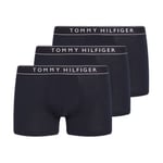 Tommy Hilfiger Kalsonger 3P Cotton Stretch Trunks Mörkblå bomull Medium Herr