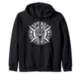 Transformers Optimus Prime Vintage Rock Lightning Logo Zip Hoodie