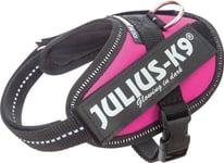 Julius-K9 K9 Idc Sele, Str.: Baby 1, Mørk Pink, 29-36 Cm