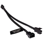 Alphacool Y-splitter 4-pin Auf 2x 4-pin Pwm 15cm - Schwarz