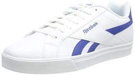 Reebok Royal Complete 3.0 Low Basket Blanc (White/Vector Blue/White), 40.5 EU