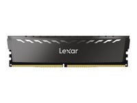 Lexar Thor - Ddr4 - Sats - 32 Gb: 2 X 16 Gb - Dimm 288-Pin - 3200 Mhz / Pc4-25600 - Cl16 - 1.35 V - Ej Buffrad - Mörkgrå