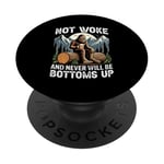 Ne se réveille pas et ne sera jamais en bas PopSockets PopGrip Adhésif