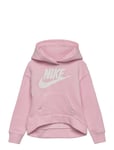 Nike Nike Club Fleece High-Low Pullover Hoodie Rosa