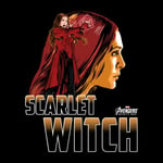 T-Shirt Femme Scarlet Witch - Sorcière rouge Avengers - Noir - S