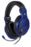 Bigben Interactive PS4OFHEADSETV3G Casque D'Écoute Filaire Pavillon Jouer Bleu