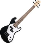 Kala U-Bass Solid Body 4-String Black Fretted