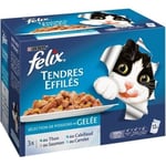 Felix tendres effilés en gelée - sélection de poissons 6(12x85g)