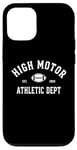 Coque pour iPhone 12/12 Pro High Motor Funny Sports - Blanc Athlète Cliche Drôle