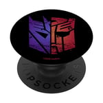 Transformers Autobots And Decepticons Split Color Mask PopSockets Swappable PopGrip