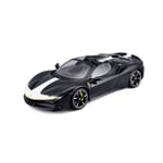 BBURAGO 1/18 Ferrari Signature - SF90 Spider - Noire -