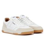 Boss Baltimore Tennis Mens White Trainers Leather - Size UK 10