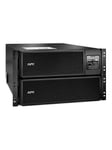 APC Smart-UPS SRT - UPS - on-line 6x C13 4x C19 IEC outlets Network Card SmartSlot extended runtime with rail kit - 10 kW - 10000 VA